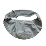 Pet Outing Carrier Bag Bomull Messenger Skulderveske, Farge: Grå