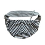 Pet Outing Carrier Bag Bomull Messenger Skulderveske, Farge: Grå