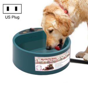 Pet Varmebolle for Katt og Hund Matbrett Automatisk Konstant Temperatur og Varmebevaring Vannbolle, Plugtype: US Plugg 110-130V