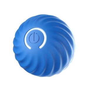 Petgravity Smart Selv Rullende Ball Interaktive Hundelekene Oppladbar Hundeball Utbyttbar Skall 67mm Blå