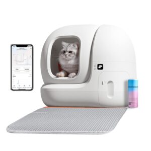 PETKIT PURA MAX T4 Automatisk Rensende Smart Kattesandkasse UK Plugg