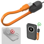 Powerbank Dudao K21 Mini 10000mAh 22.5W USB-A / USB-C - grå