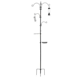 [US Warehouse] Fuglemater Hagefuglemater med fire kroker, Størrelse: 50x50x232 cm