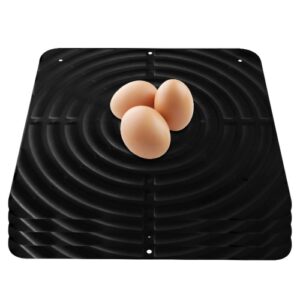 Vaskbare Redekasser for Høner - Hønsebed for Egglegging (Svart)