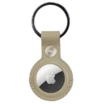 Audi syntetisk skinn AirTag-etui - beige