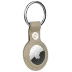 Audi syntetisk skinn AirTag-etui - beige