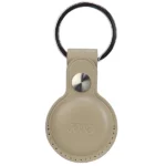 Audi syntetisk skinn AirTag-etui - beige