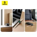 Baseus MagPro 2,5W Magnetisk Induktiv Lader for Apple Watch - Svart