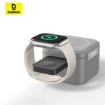 Baseus MagPro 2,5W Magnetisk Induktiv Lader for Apple Watch - Svart
