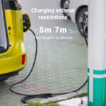 Green Cell GC Snap Type 2 EV-ladekabel 11kW 7m for Tesla Model Y 3 S X, VW ID.4, Kia EV6, Hyundai IONIQ 5, Ford Mach-E
