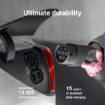Green Cell Ladekabel Type 2 3,6kW 16A 5 Meter 1-Fase for Elbiler og Plug-In Hybrider PHEV