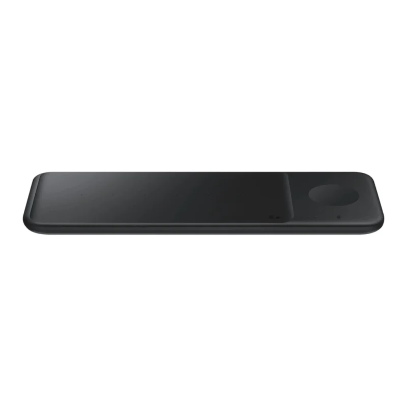 Samsung Trio EP-P6300TBEGEU 3i1 induksjonslader for telefon / Galaxy Watch / Buds - svart + nettadapter + kabel