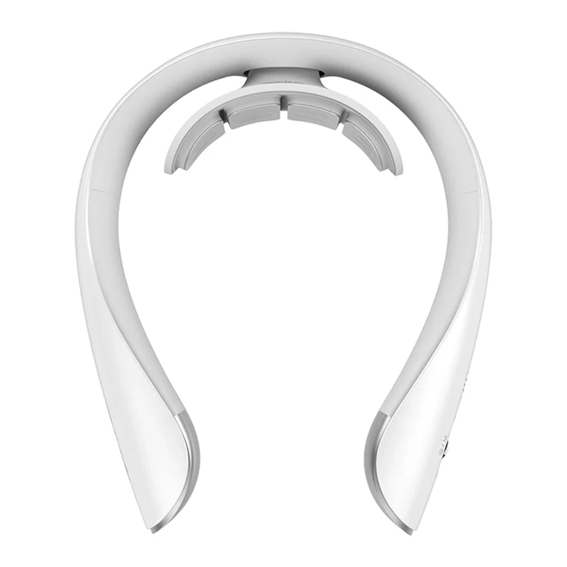 SKG K5 Pro massager, elektrostimulator for nakken med kompress - hvit