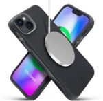 Spigen Cyrill Ultra Color Mag-deksel med MagSafe for iPhone 14 Plus - Mørk grå
