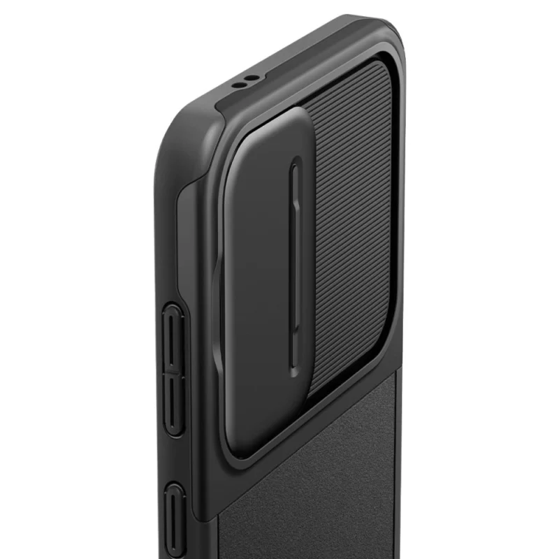Spigen Optik Armor-deksel for Samsung Galaxy S24 - Svart