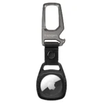 Spigen Rugged Armor-deksel for Apple AirTag - Matt Svart