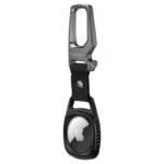 Spigen Rugged Armor-deksel for Apple AirTag - Matt Svart