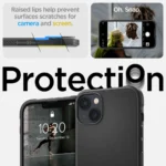 Spigen Rugged Armor Mag-deksel med MagSafe for iPhone 14 - Matt Svart