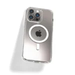 Spigen Ultra Hybrid Mag-deksel med MagSafe for iPhone 14 Pro Max - Klar/Hvit