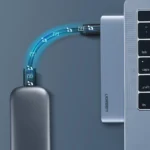 Ugreen multifunksjonell HUB 2x USB Type C til 3x USB 3.0 / TF / SD / USB Type C for MacBook Pro / Air grå (CM251 60560)