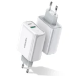 Ugreen Rask USB Type C / USB Vegglader 36 W Hurtiglading 4.0 Strømforsyning hvit (60468 CD170)