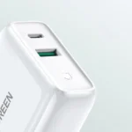 Ugreen Rask USB Type C / USB Vegglader 36 W Hurtiglading 4.0 Strømforsyning hvit (60468 CD170)