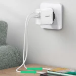 Ugreen Rask USB Type C / USB Vegglader 36 W Hurtiglading 4.0 Strømforsyning hvit (60468 CD170)